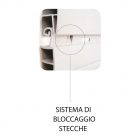 Tapparelle in pvc con sistema di bloccaggio stecche Tapparelle in PVC con sistema di blocaggio stecche
