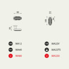 Maniglia DnD Serie Madeleine 3